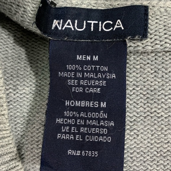 Nautica Gray Crewneck Sweater - Picture 4 of 5